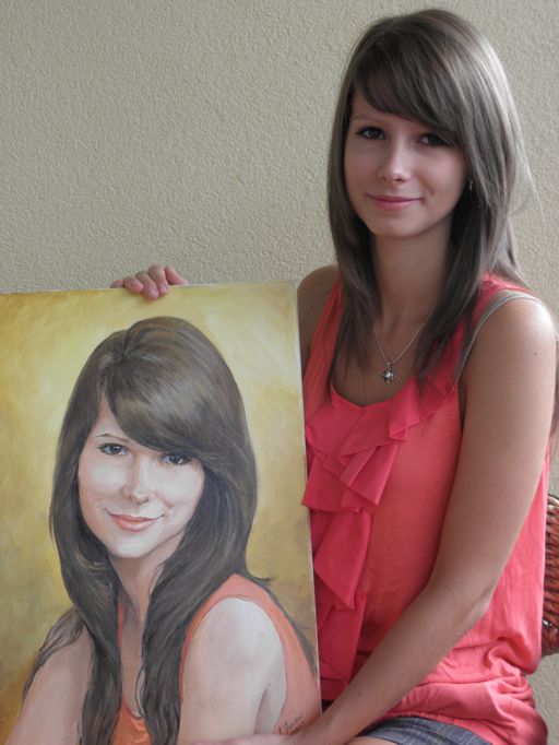 dziewczyna z portretem