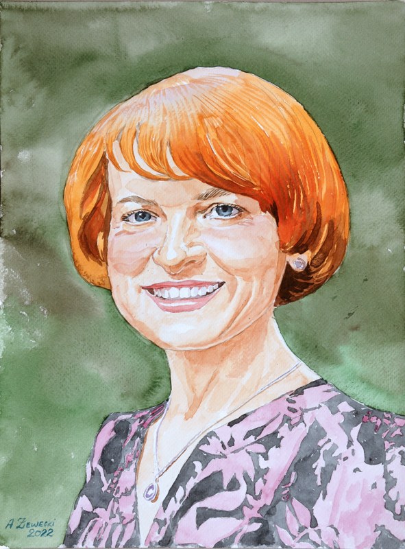 akwarelowy portret 1