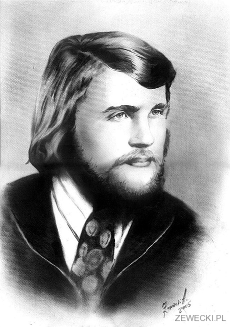 portret mężczyzny ze zdjecia portret ojca